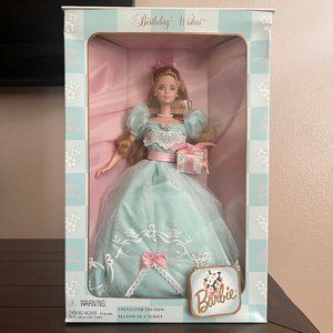 Birthday Wishes Barbie 2000 by Mattel – NEW- Vintage